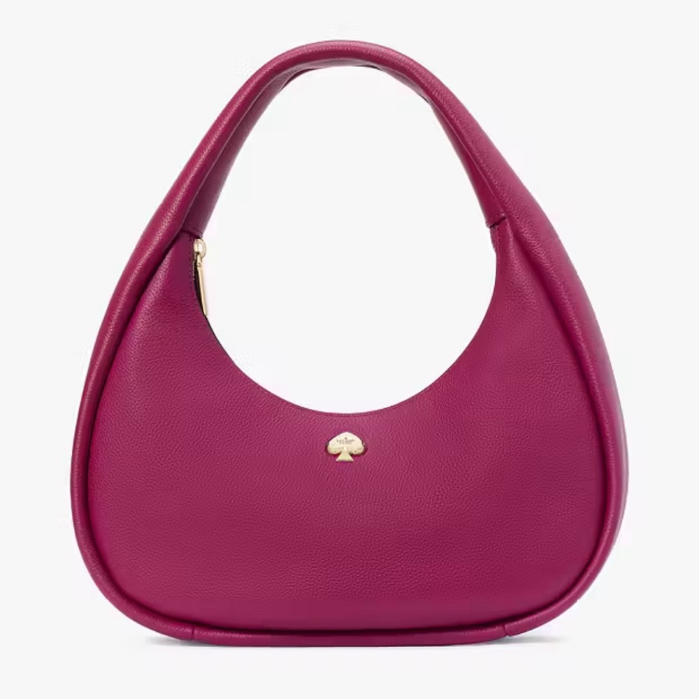 Kate Spade Fuchsia Shoulder Bag with Gold Details
